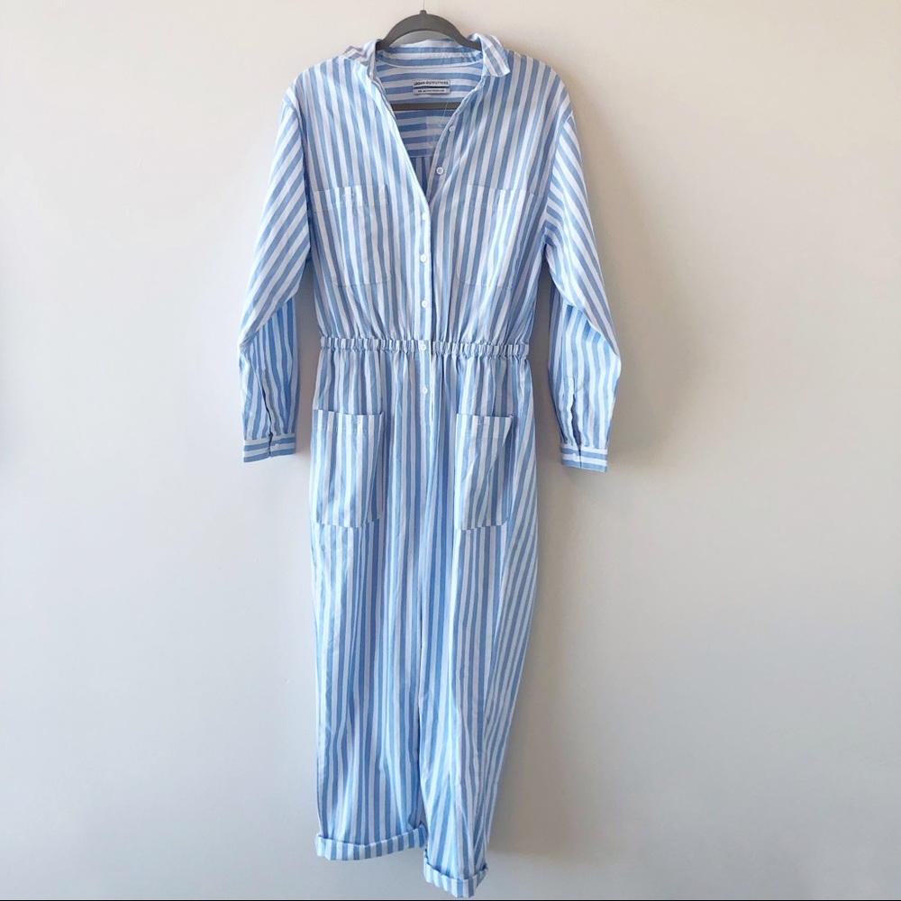 Urban Outfitters striped jumpsuit